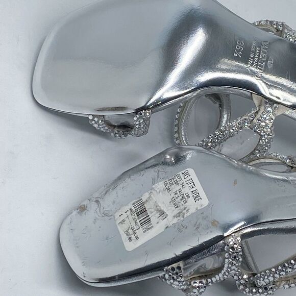 Valentino Garavani Chain 1967 embellished heel sandals size 36.5 - Picture 15 of 16